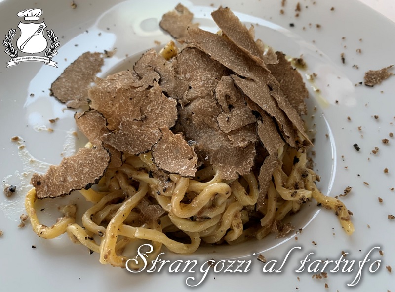 Strangozzi with truffles